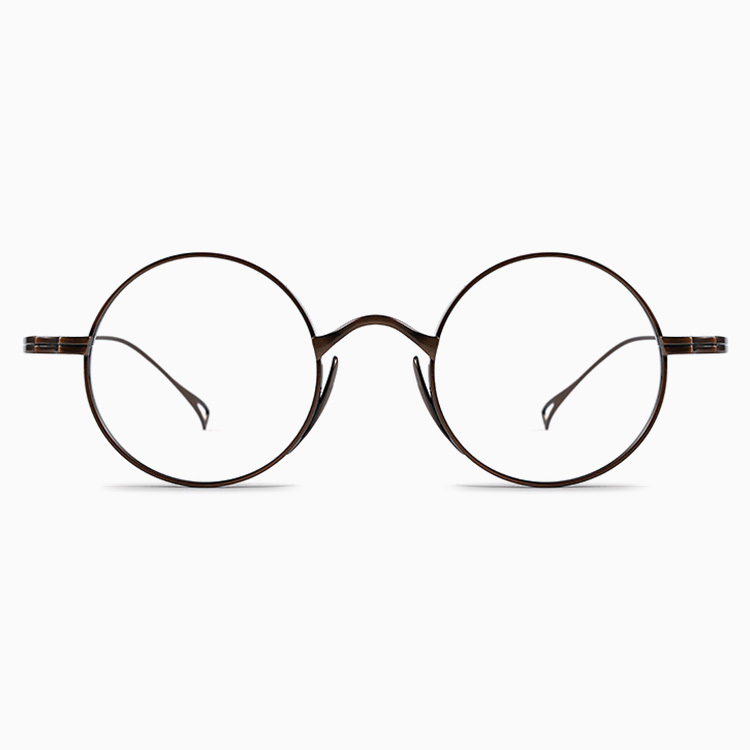 Eterlens｜高級感のあるレトロ風メガネ｜度付き可能｜匠の技が光る1本