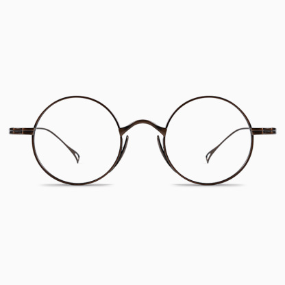 Eterlens｜高級感のあるレトロ風メガネ｜度付き可能｜匠の技が光る1本