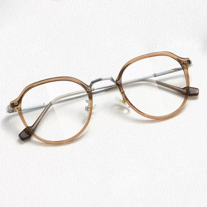 Eterlens｜TR90超軽量12g顔映えメガネ｜度付き対応｜レトロスタイル