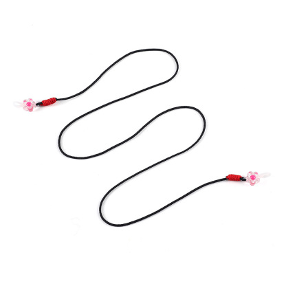 Eterlens｜花飾り付き滑り止めメガネストラップ