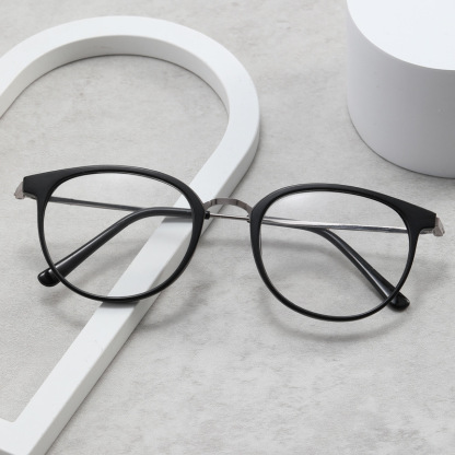 Eterlens | 金属ブリッジ TR超軽量 | ブルーライトカット | レトロ風老眼鏡-Eterlens