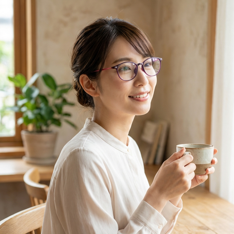 Eterlens │アセテートフレームメガネ