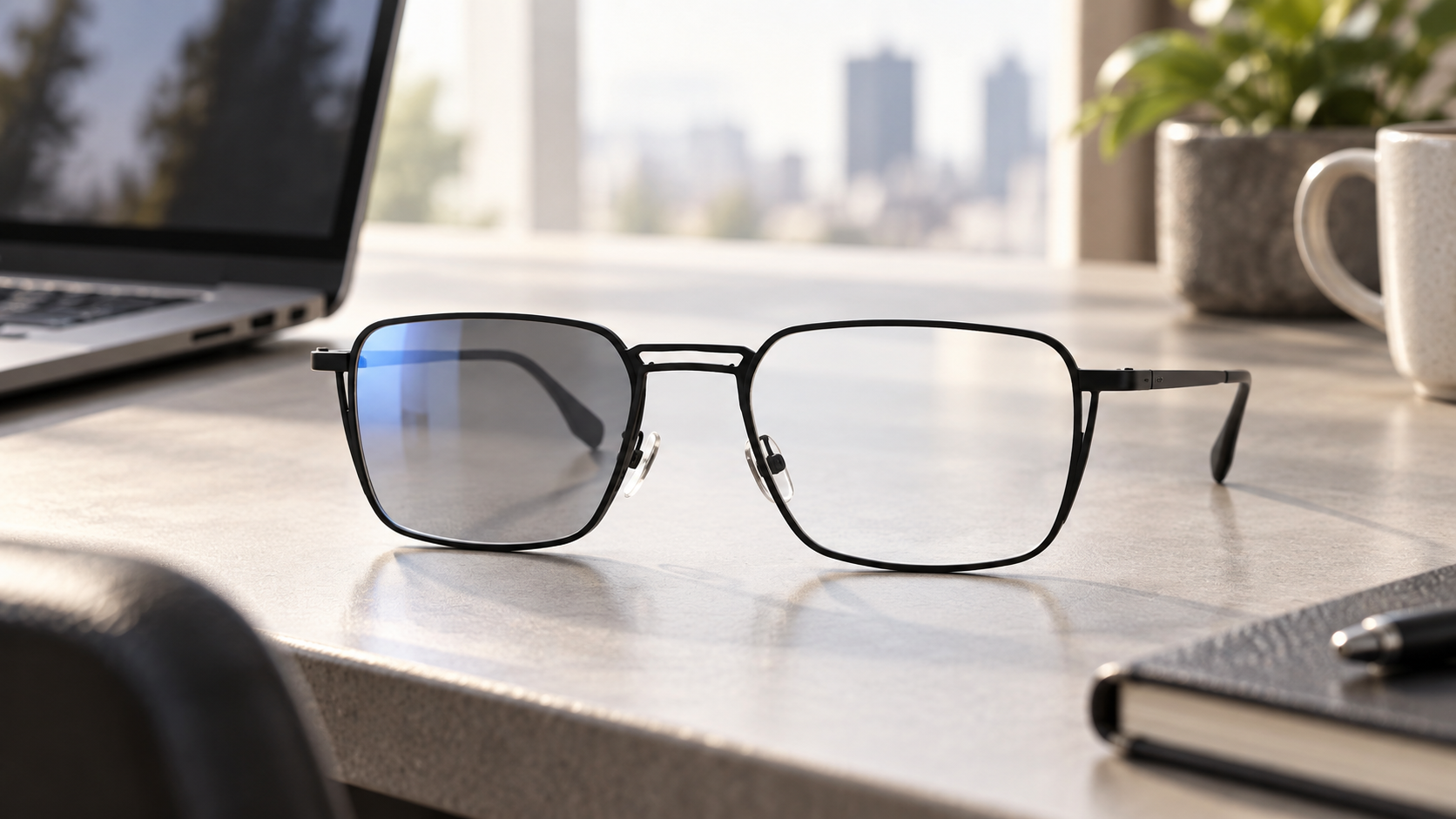 PC作業が多い人へ──調光×ブルーライトカット、1本3役の軽量メタル老眼鏡を選ぶ