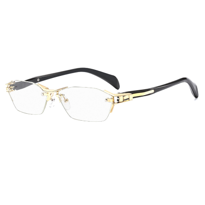 Eterlens ブルーライトカット調光機能付きリムレス老眼鏡-Eterlens