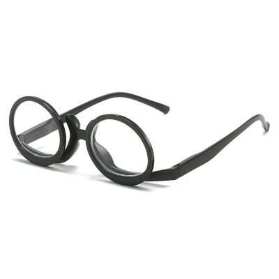 跳ね上げ式老眼鏡 | Round BlueGuard - 商品画像 1/13