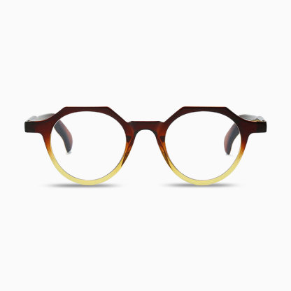 Eterlens｜アセテートクラウンパント型│ブルーライトカット│個性的でレトロ風老眼鏡-Eterlens