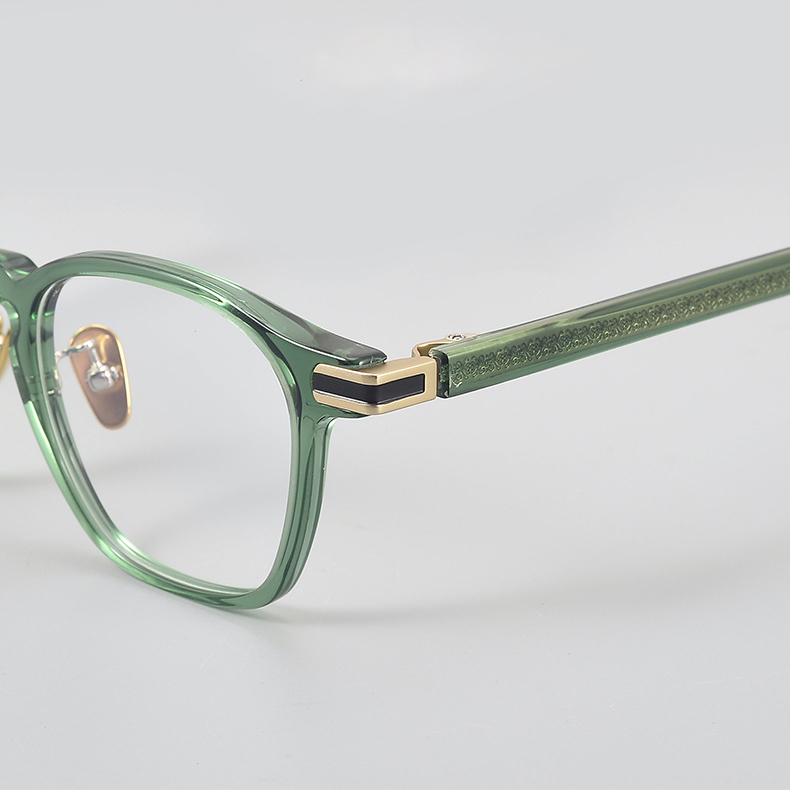 Eterlens｜クラシックなボストン型メガネ｜太縁フレーム｜オーダーメイド