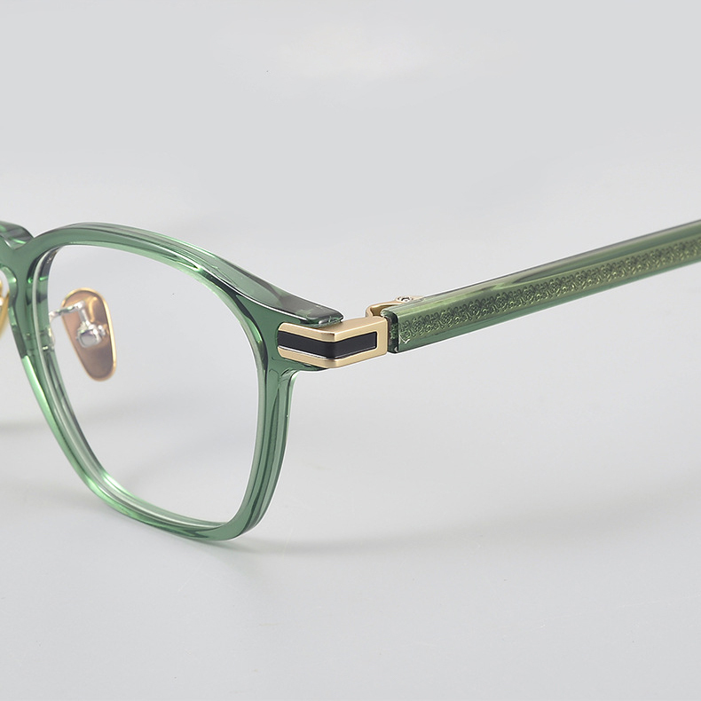 Eterlens｜クラシックなボストン型メガネ｜太縁フレーム｜オーダーメイド