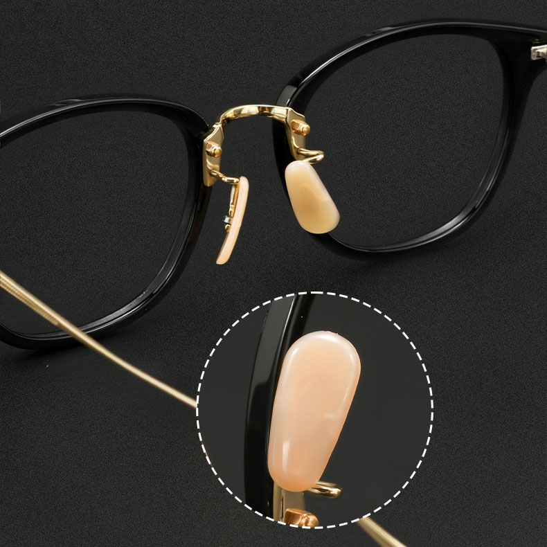 【小顔効果・異素材MIX】Eterlens 10.8g 度付きメガネ レディース おしゃれ | チタン×アセテート超軽量フレーム | 上品なキャットアイ型 - 商品画像 8/15 (CatEye RxReady)