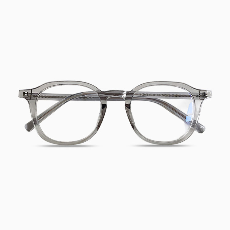 Eterlens|ボストン型小さめフレーム芯張りメガネ|レトロ感漂う