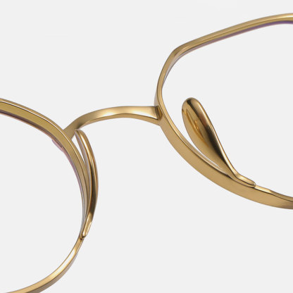 Eterlens｜多角形フレームスプラウトパットメガネ｜匠の技が光る一本