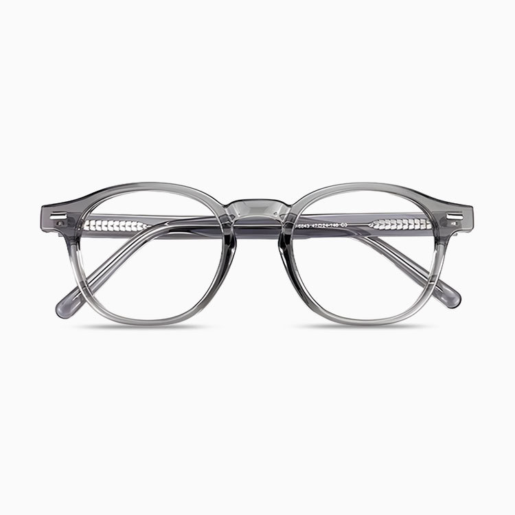 Eterlens｜レトロ風小さめスクエアフレームメガネ｜高密度アセテート素材