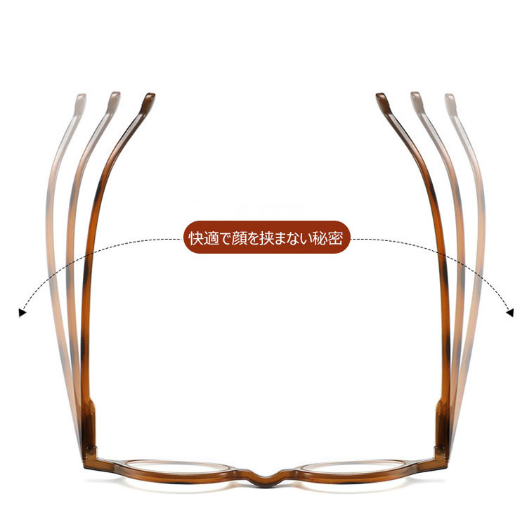 Eterlens レトロ風ブルーライトカット老眼鏡-Eterlens