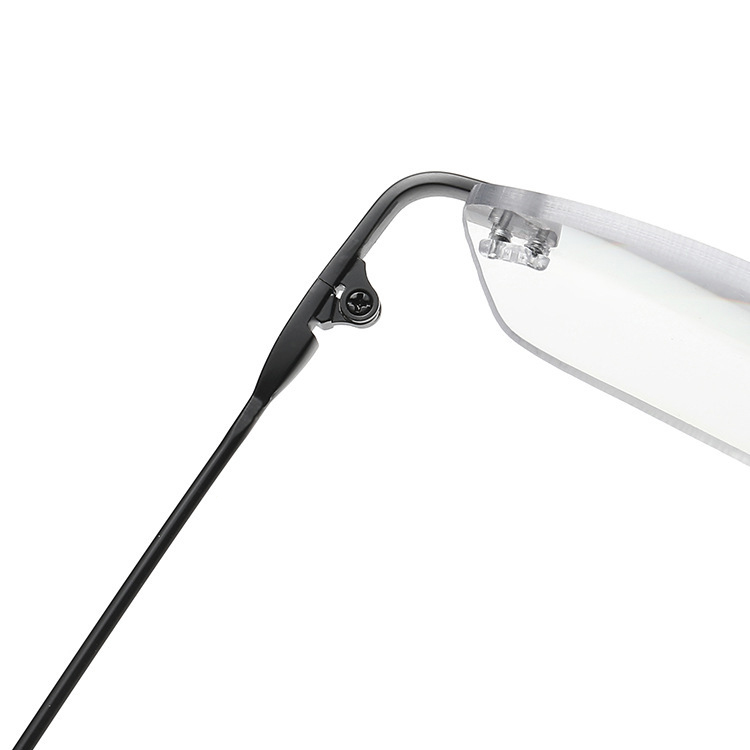 Eterlens｜ミニマルなリムレス老眼鏡｜遠近両用調光ブルーライトカット機能｜シンプルで控えめ