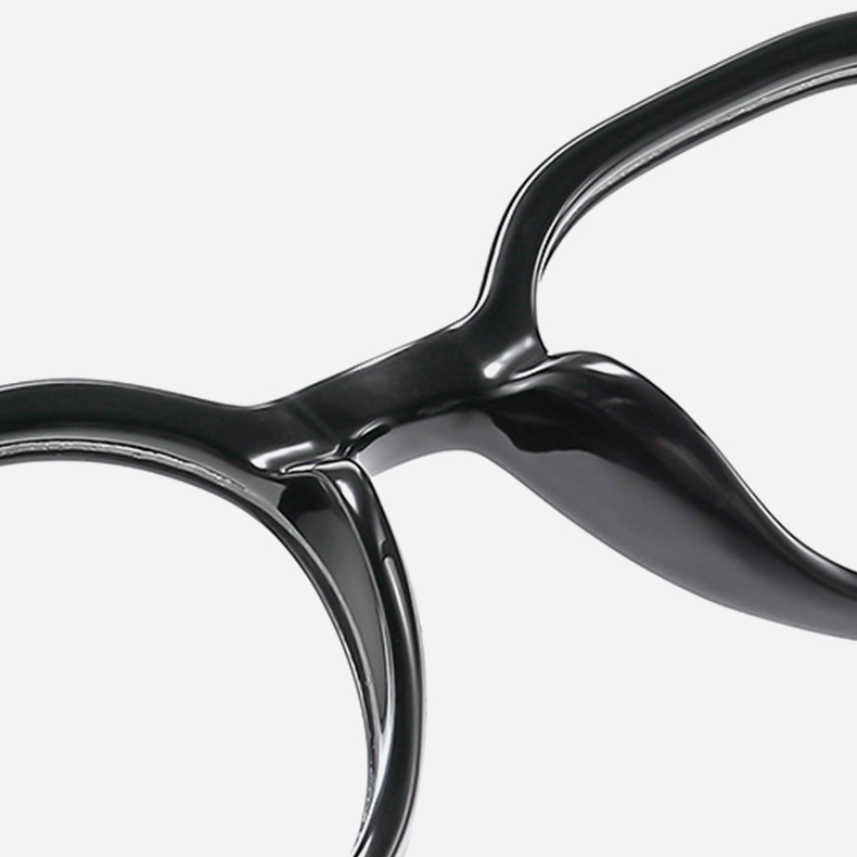 Eterlens｜ボストン型アセテートメガネ｜クラシックな太セル