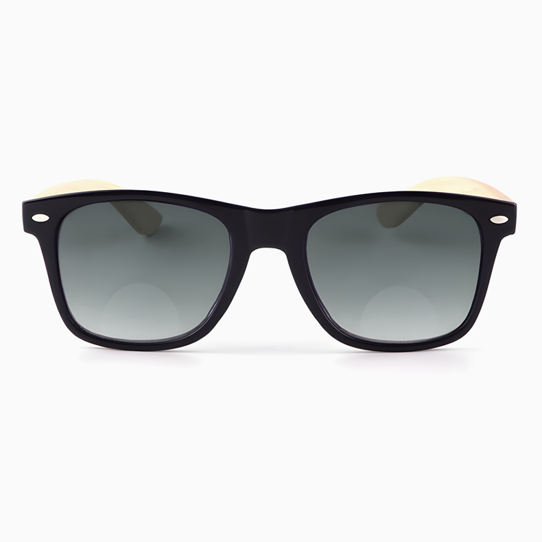 【UVカット・遠近両用】Eterlens | 木製テンプル二重焦点サングラス