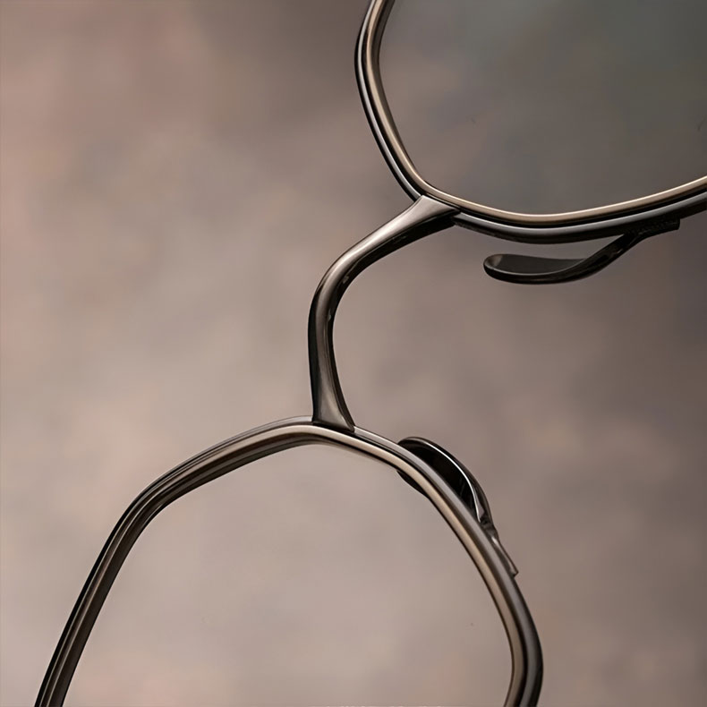 Eterlens | 16g βチタンフレーム【AXIS-8】| 精密工学が生んだオクタゴンデザイン | 究極のフィット感 | 近視・乱視・老眼 カスタム対応| 匠の技が光る一本 - 商品画像 8/14 (Round RxReady)