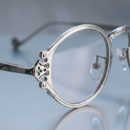 Eterlens│ オーバル型フレームメガネ