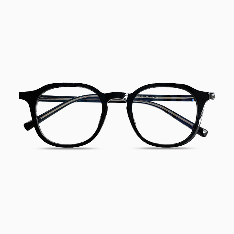 Eterlens|ボストン型小さめフレーム芯張りメガネ|レトロ感漂う