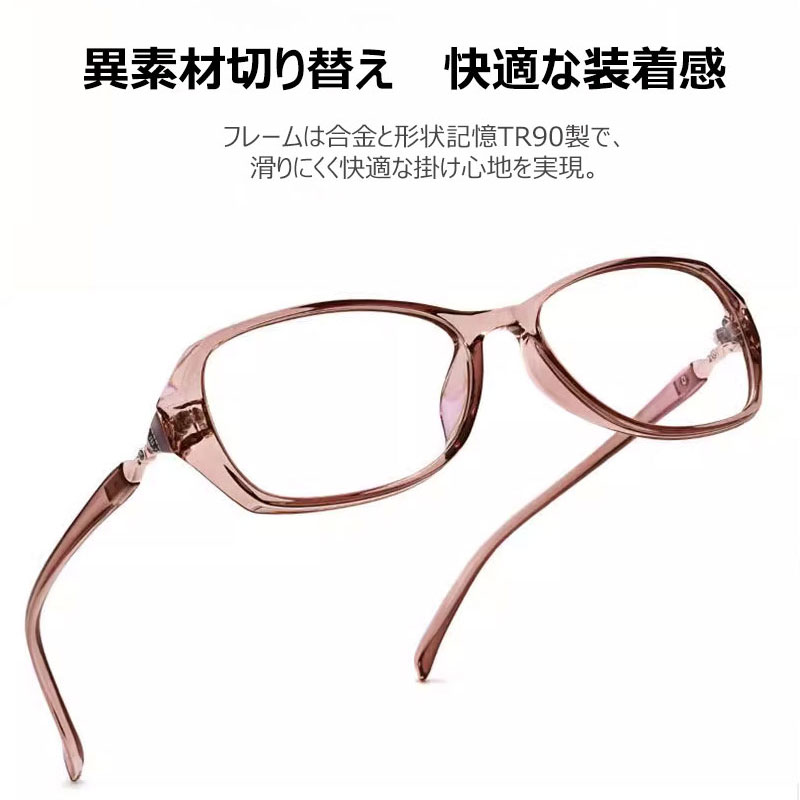 Eterlens エレガントで透明なブルーライトカット老眼鏡 | おしゃれさんに欠かせない/ビジネス | カジュアルに活躍 - 商品画像 8/10 (CatEye BlueGuard)