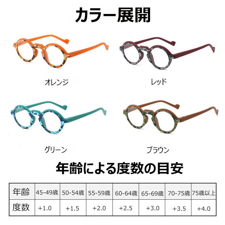Eterlens レトロスタイル老眼鏡-Eterlens