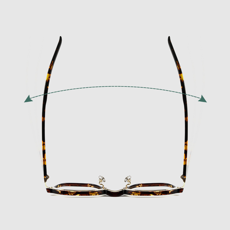 Eterlens｜ウェリントン型小さめフレームメガネ｜レトロで上質感漂う