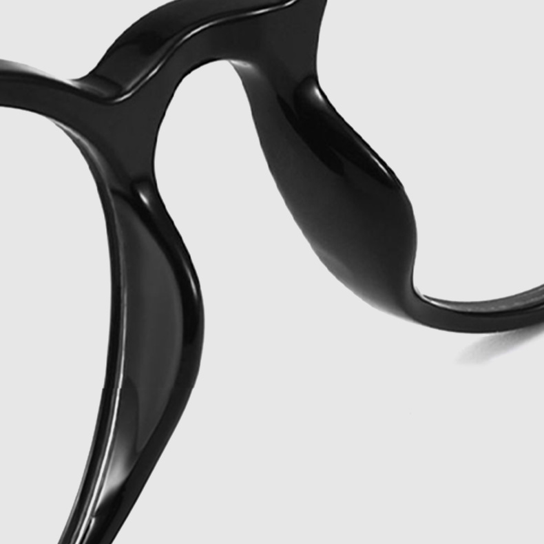 【超軽量・柔軟なTR素材】Eterlens 11g メガネ 度付き対応 おしゃれ 黒縁 | ボストン型クラシックフレーム | ユニセックス・長時間掛けても快適 - 商品画像 5/10 (Boston RxReady)