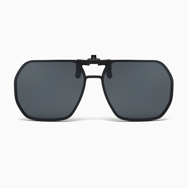 Eterlens｜ダブルブリッジアビエーター型｜眩しさ対策・調光レンズ｜跳ね上げ式クリップオンドライブメガネ-Eterlens