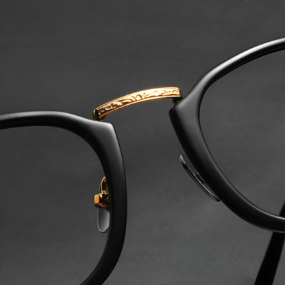 Eterlens | 15g 超軽量チタン彫刻メガネ | モダンクラシック | オーダーメイド