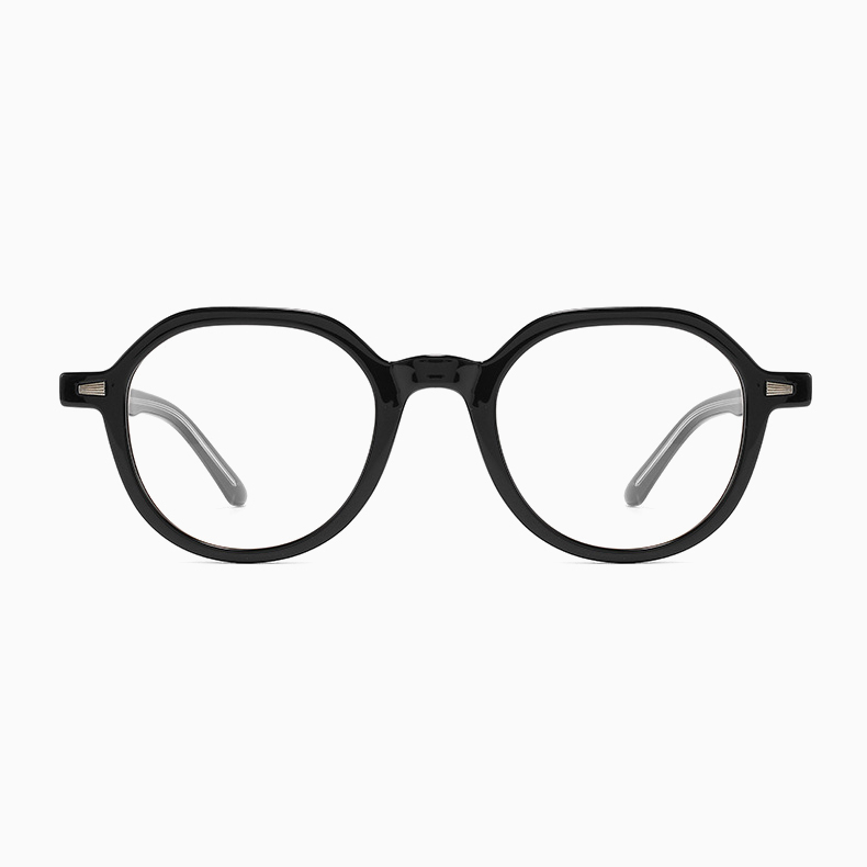 Eterlens｜ボストン型アセテートメガネ｜クラシックな太セル