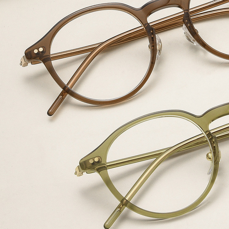 Eterlens｜人気の超軽量ラウンドフレーム｜度付き対応｜小顔に見せるメガネ