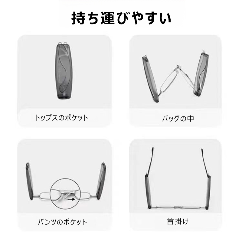 Eterlens 男女兼用ブルーライトカット老眼鏡-Eterlens