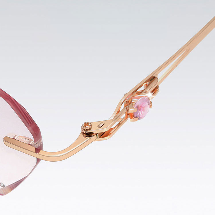 Eterlens ダイヤモンドカットエッジフレームレス老眼鏡-Eterlens