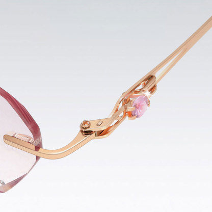 Eterlens ダイヤモンドカットエッジフレームレス老眼鏡-Eterlens