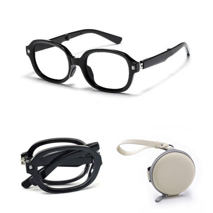 Eterlens コンパクトにしまえる 折りたたみ式シニアグラス-Eterlens