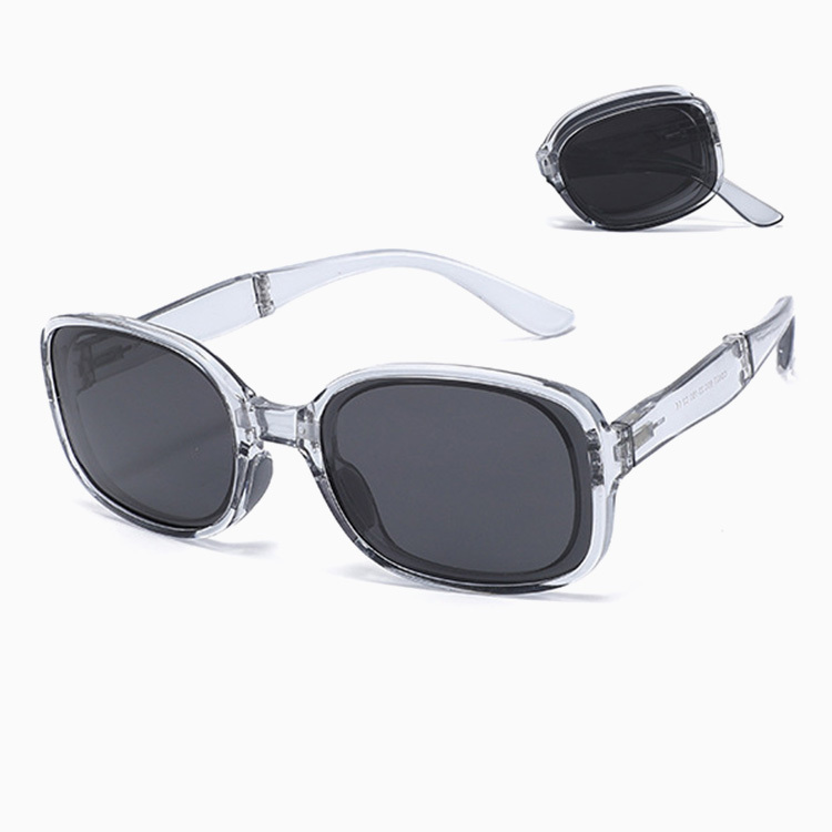 Eterlens｜透明感のあるオーバルフレーム｜折りたたみ 偏光｜トレンド偏光サングラス-Eterlens