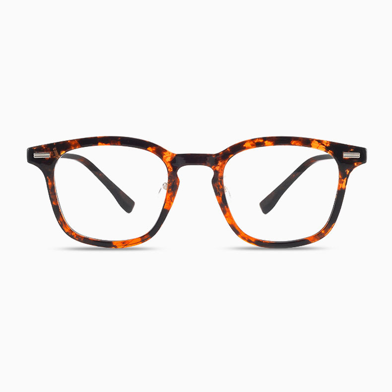 Eterlens | レトロ風超軽量ウェリントン型アセテートメガネ | クラシックなデザイン