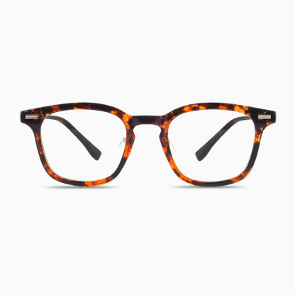 Eterlens | レトロ風超軽量ウェリントン型アセテートメガネ | クラシックなデザイン