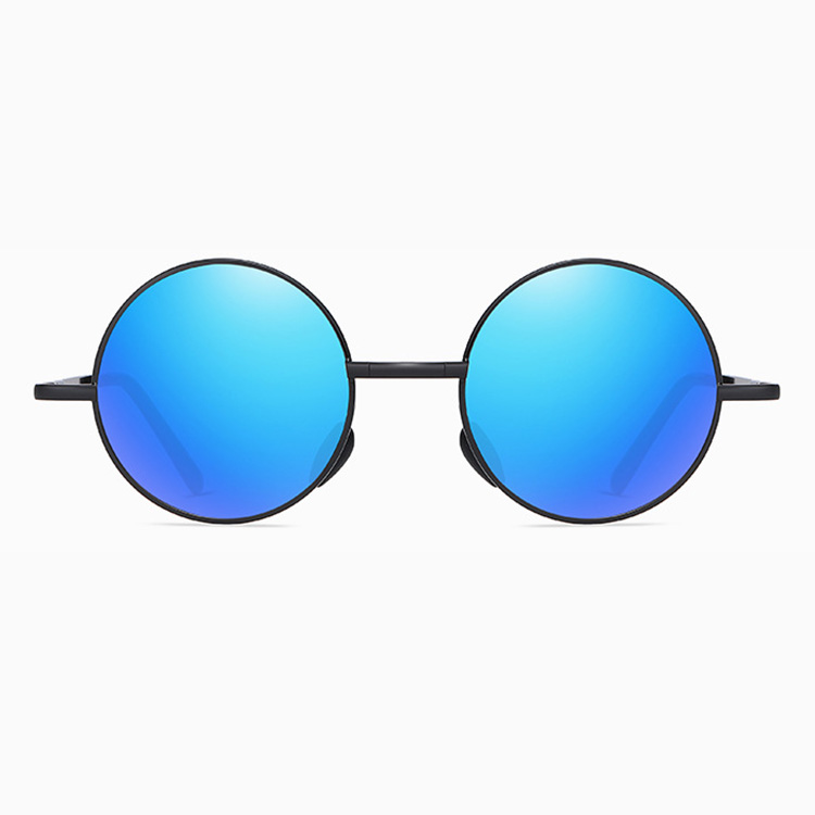 Eterlens | クラシックメタルラウンドフレーム | 折りたたみ  偏光調光 | メンズドライブメガネ-Eterlens