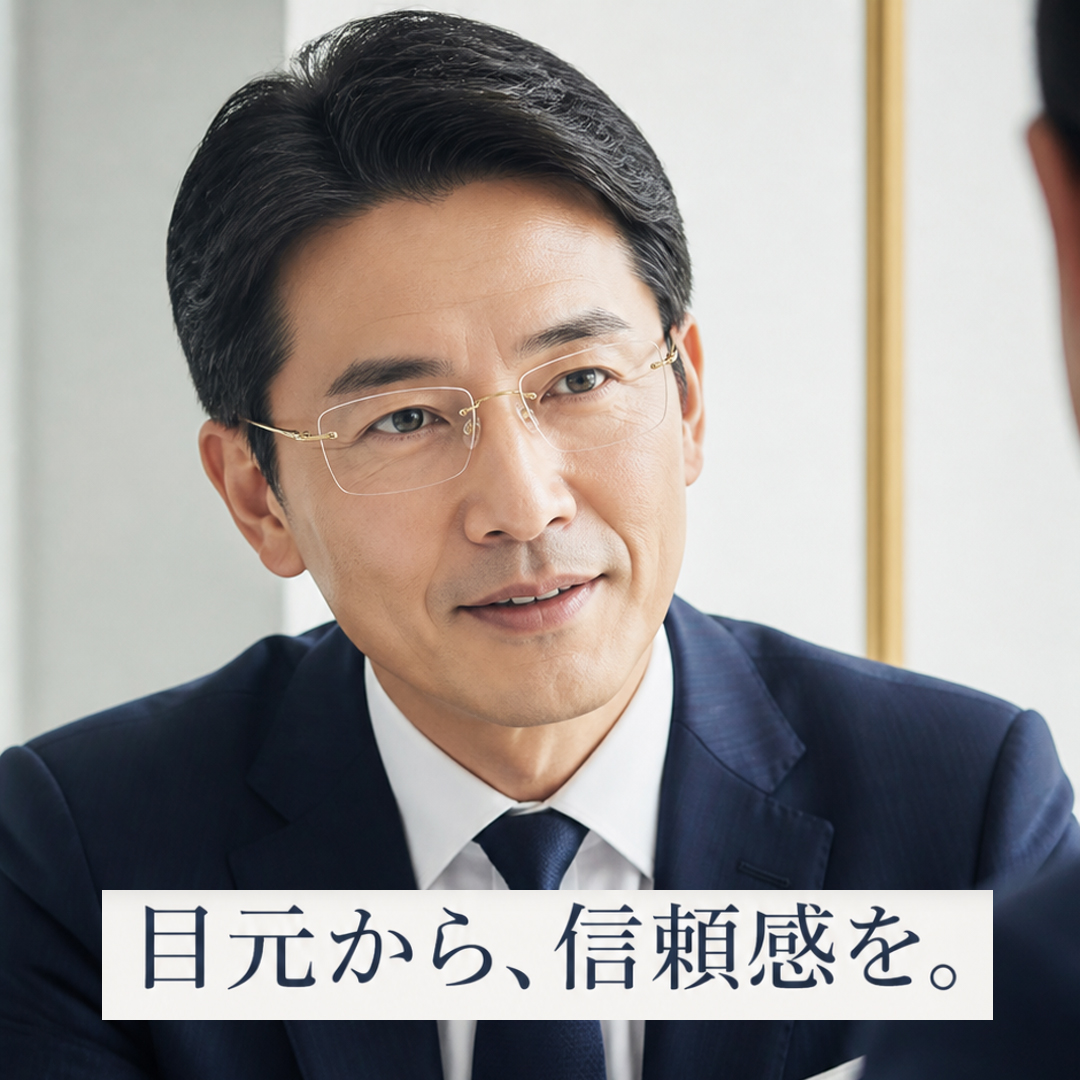 【締めつけ感を抑えた快適設計】Eterlens リムレス純チタンメガネ｜フレーム重さ 4.3g｜UVカット｜オフィス・通勤に｜レンズカスタマイズ対応