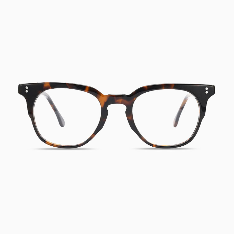 Eterlens│高級感のあるボストンフレーム | 幅広キーホールブリッジメガネ