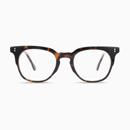 Eterlens│高級感のあるボストンフレーム | 幅広キーホールブリッジメガネ