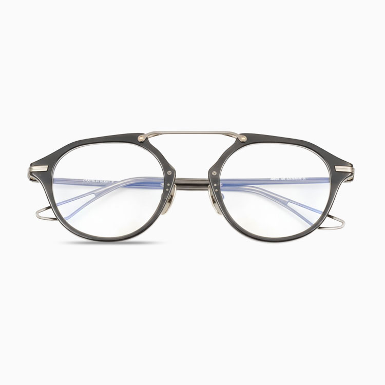 Eterlens｜華奢でレトロな六角形メガネ｜匠の技が光る一本 │オーダーメイド