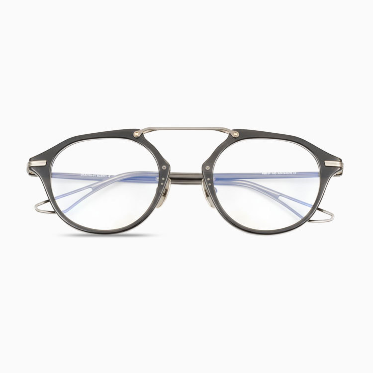 Eterlens｜華奢でレトロな六角形メガネ｜匠の技が光る一本 │オーダーメイド