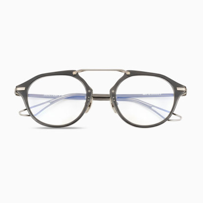 Eterlens｜華奢でレトロな六角形メガネ｜匠の技が光る一本 │オーダーメイド