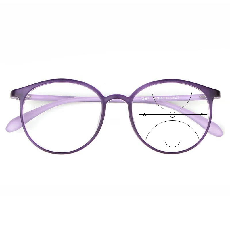 おしゃれと機能性を兼ね備えた 累進多焦点シニアグラス