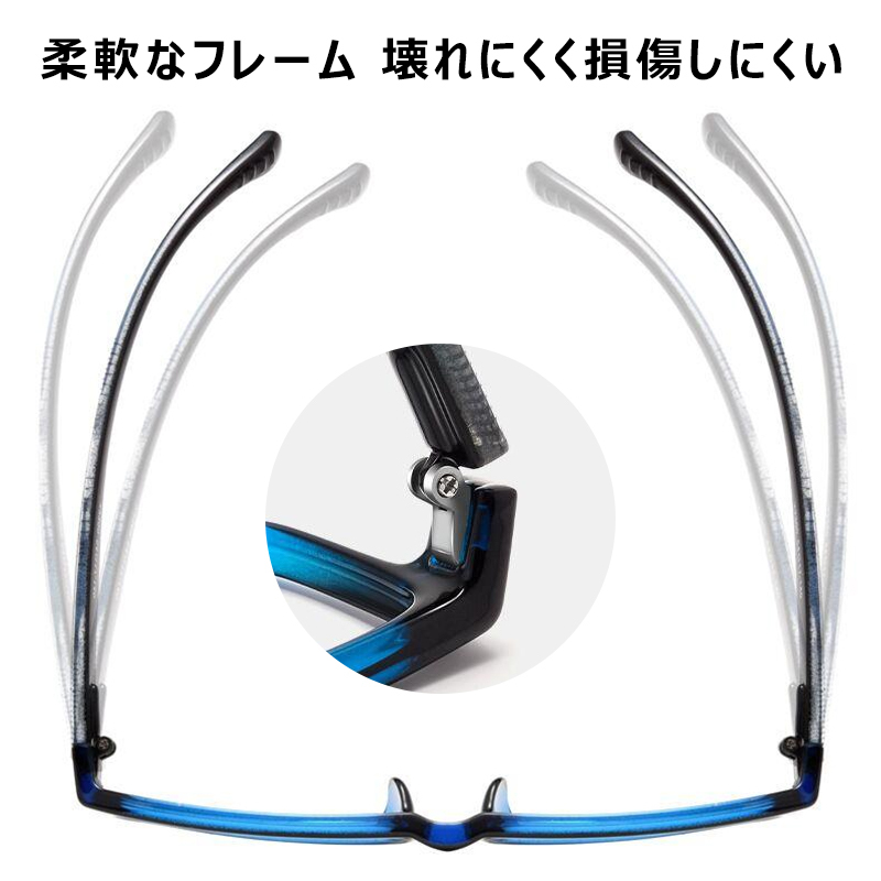 Eterlens ファッショントレンドブルーライトカット老眼鏡-Eterlens