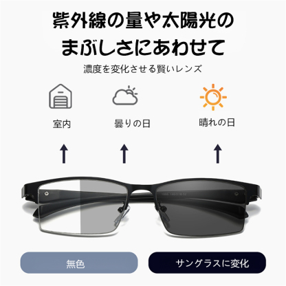 Eterlens 遠近両用おしゃれシニアグラス-Eterlens