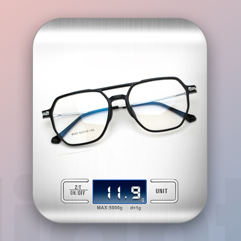 【小顔効果・11.9g超軽量】Eterlens ティアドロップフレーム 老眼鏡 おしゃれ | 高弾性TR90超軽量素材 | 知的なダブルブリッジ・度付き対応メガネ - 商品画像 6/13 (Aviator RxReady)