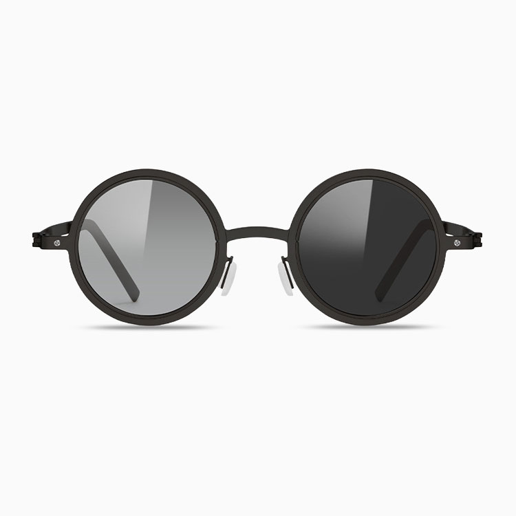 Eterlens│丸型回転調節可能な調光サングラス│クリアな偏光レンズ│UV カット